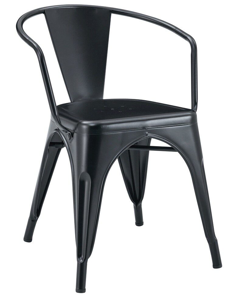 Sillón TOL EK LIMITED, acero, negro