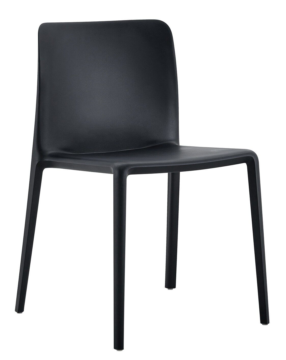 Silla CAPRICE, apilable, tratamiento anti UV, polipropileno antracita