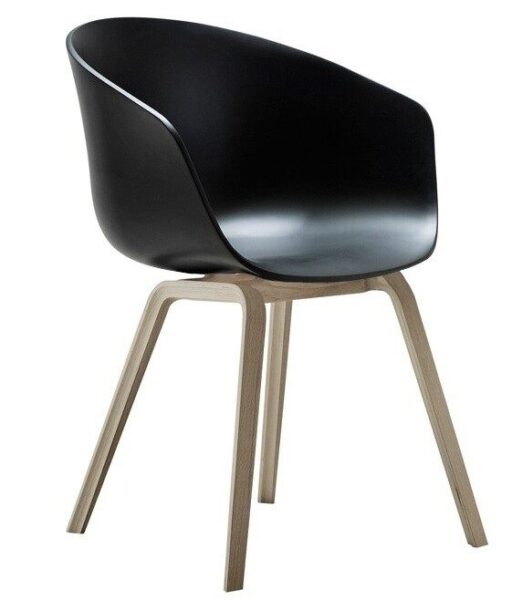 Sillón DANTE NEW (SU), metal, polipropileno negro