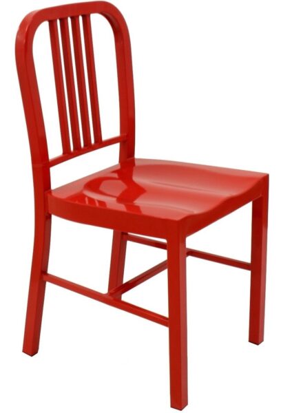 Silla NAO, acero, roja