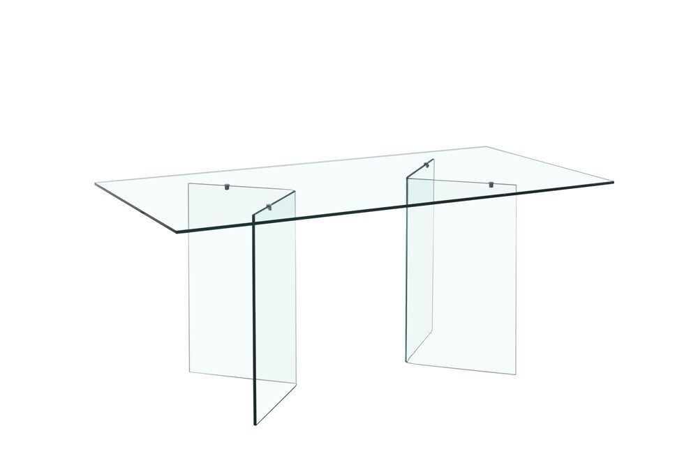 Mesa OTISH, cristal 180×90 cms